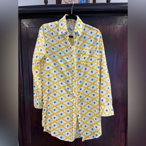 Pussers British West Indies Patterned Long Sleeve Button-Down Shirt